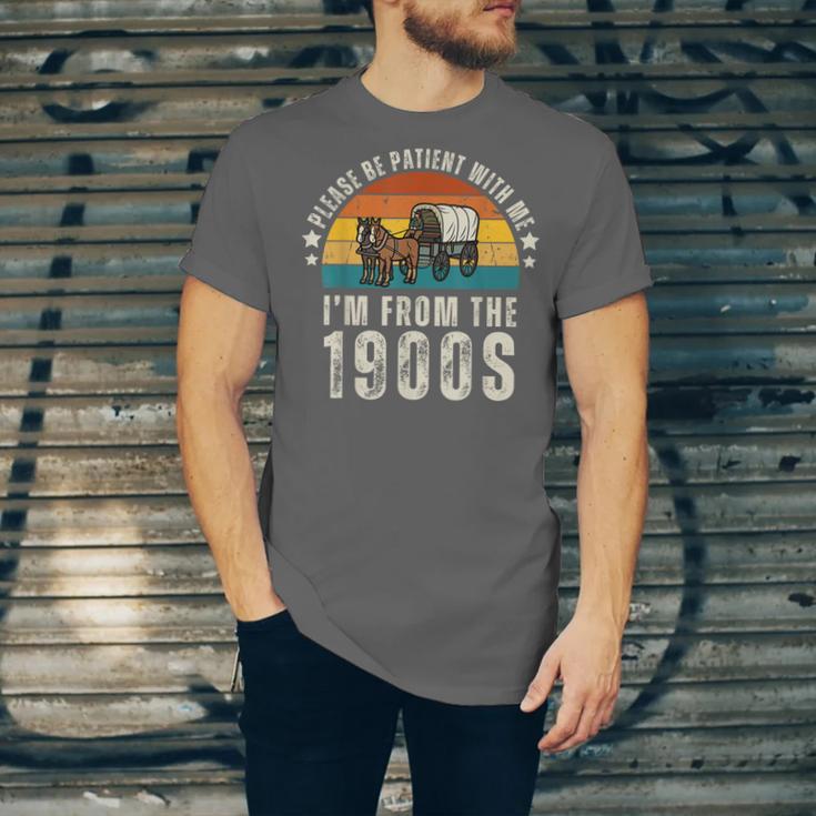 Please Be Patient With Me I'm From The 1900s Father's Day Unisex Jersey T-Shirt