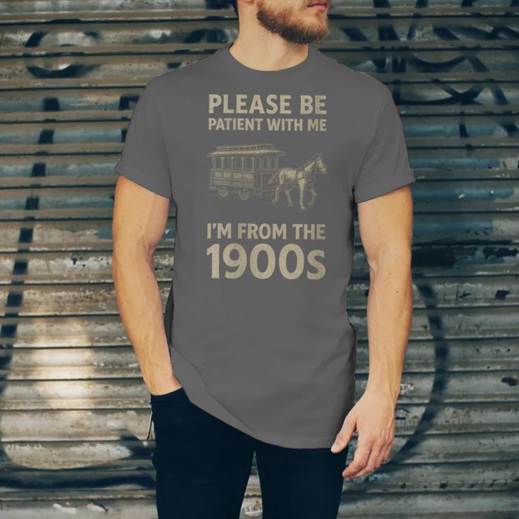 Please Be Patient With Me I'm From The 1900s Horse Carriage Unisex Jersey T-Shirt