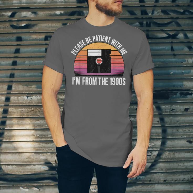 Please Be Patient With Me I'm From The 1900s PC Floppy Disk Unisex Jersey T-Shirt