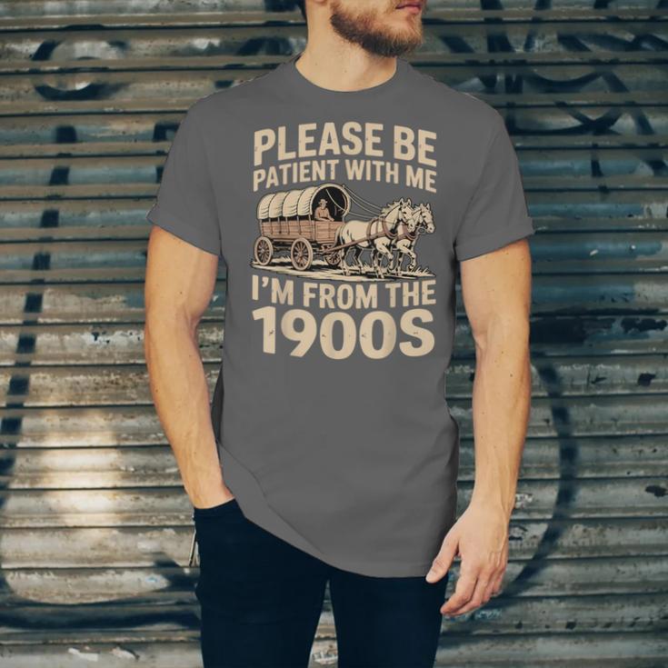 Please Be Patient With My I'm From The 1900s Retired Unisex Jersey T-Shirt