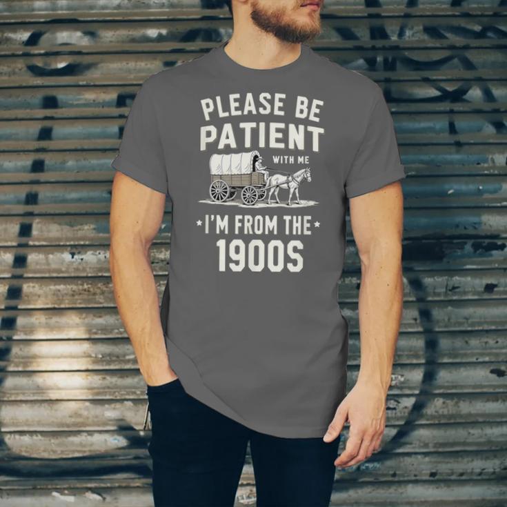 Please Be Patient I'm From The 1900s Retro Unisex Jersey T-Shirt Please Be Patient I'm From The 1900s Retro Unisex Jersey T-Shirt