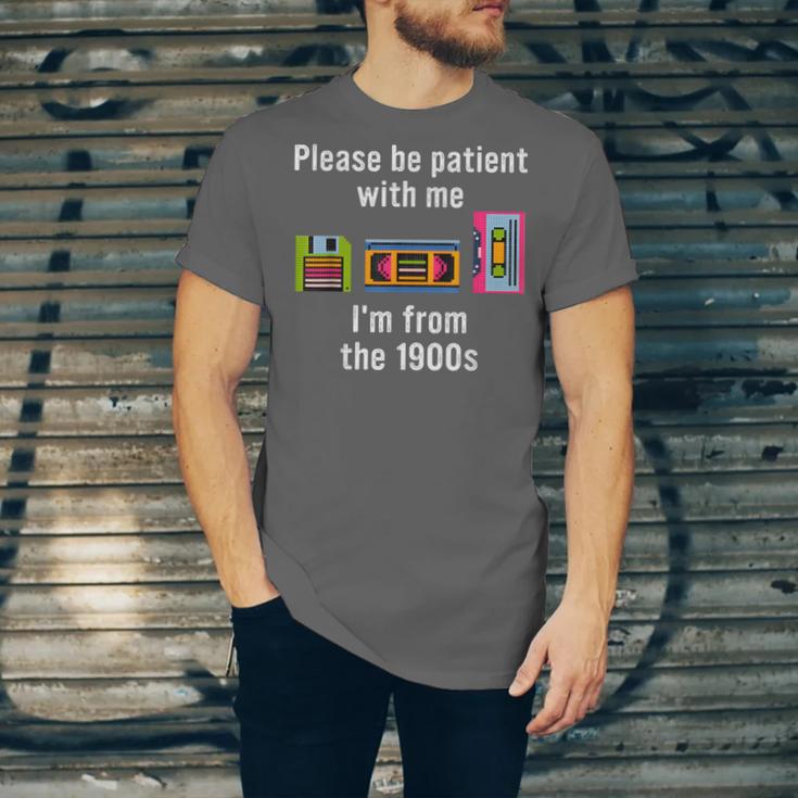 Please Be Patient With Me I'm From The 1900s Video Tape Unisex Jersey T-Shirt