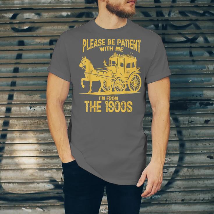 Please Be Patient With Me I'm From The 1900s Vin Unisex Jersey T-Shirt