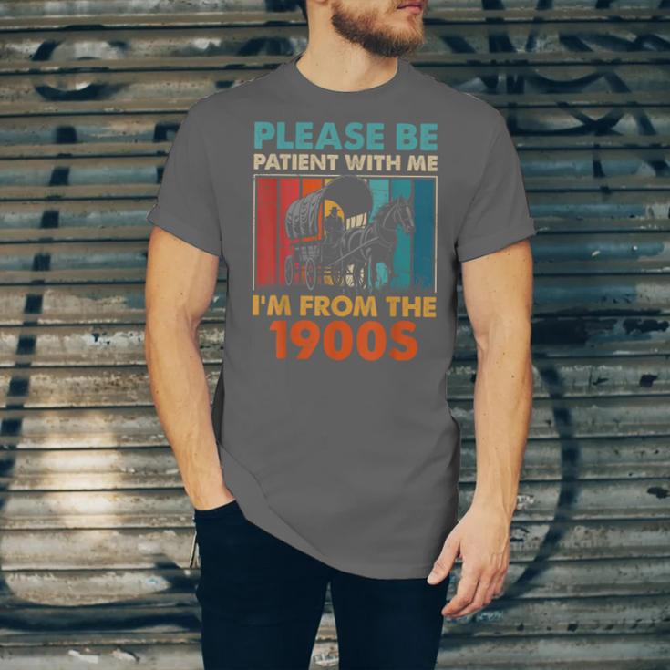 Please Be Patient With Me I'm From The 1900s Vintage Dad Unisex Jersey T-Shirt Please Be Patient With Me I'm From The 1900s Vintage Dad Unisex Jersey T-Shirt