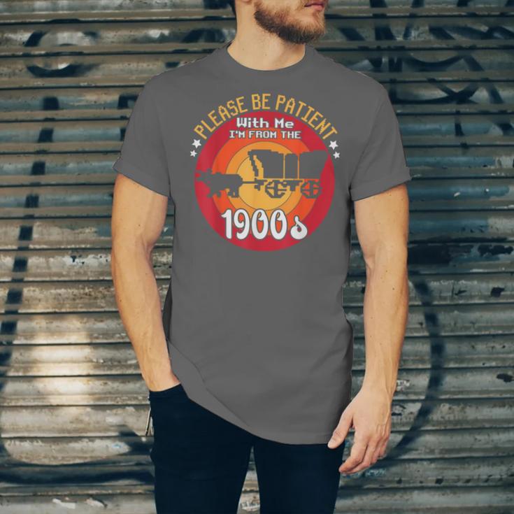 Please Be Patient With Me I'm From The 1900s Vintage Meme Unisex Jersey T-Shirt Please Be Patient With Me I'm From The 1900s Vintage Meme Unisex Jersey T-Shirt