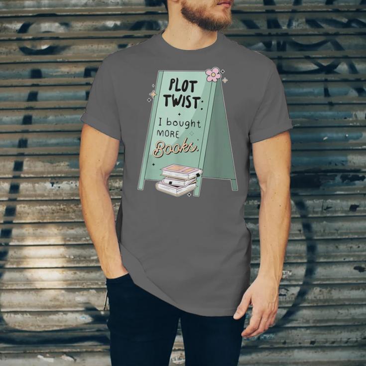Plot Twist I Bought More Books Bookish Unisex Jersey T-Shirt Plot Twist I Bought More Books Bookish Unisex Jersey T-Shirt