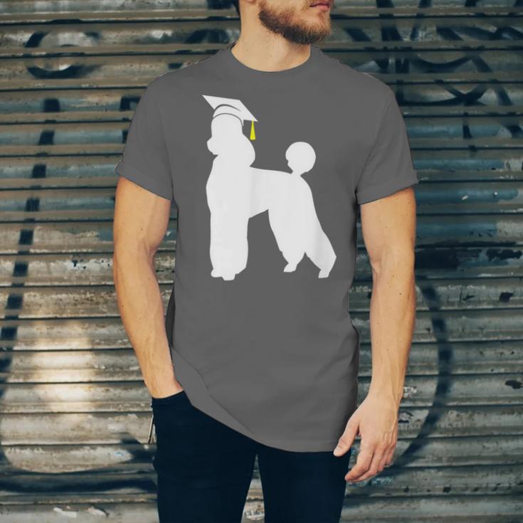 Poodle Graduation Dog Graduate Unisex Jersey T-Shirt