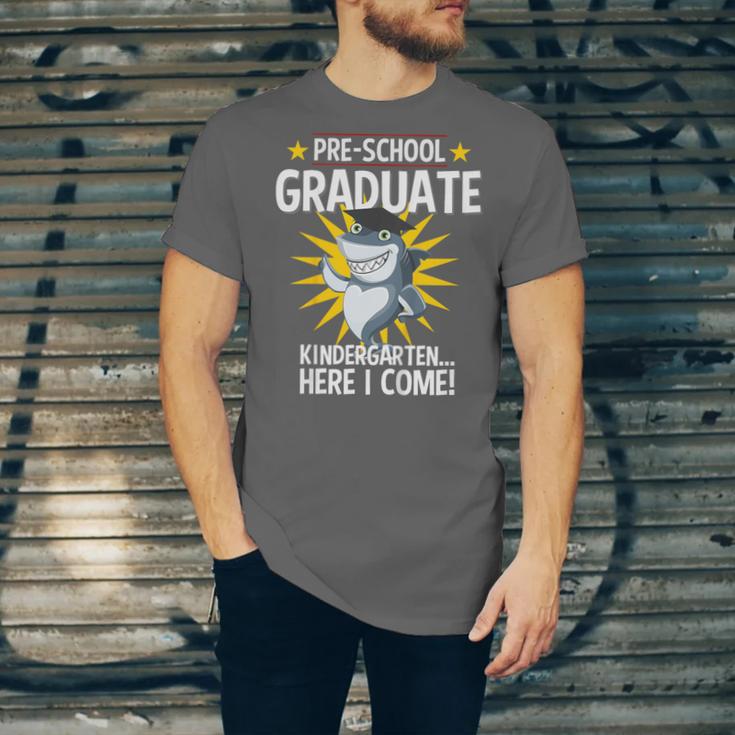 Pre K Graduation Shirts Shark Grad Toddler Unisex Jersey T-Shirt