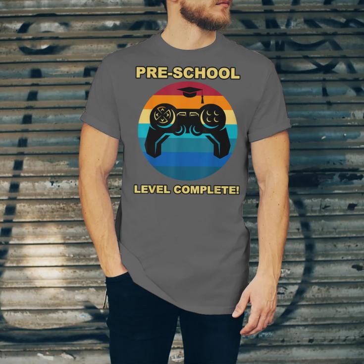 Pre-School Level Complete Graduation Video Gamer PreschoolUnisex Jersey T-Shirt