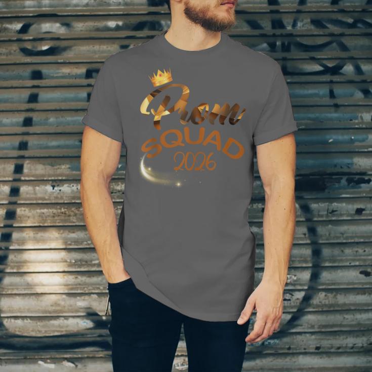 Prom Squad 2026 Cute Senior Class Of 2026 Graduation Party Unisex Jersey T-Shirt