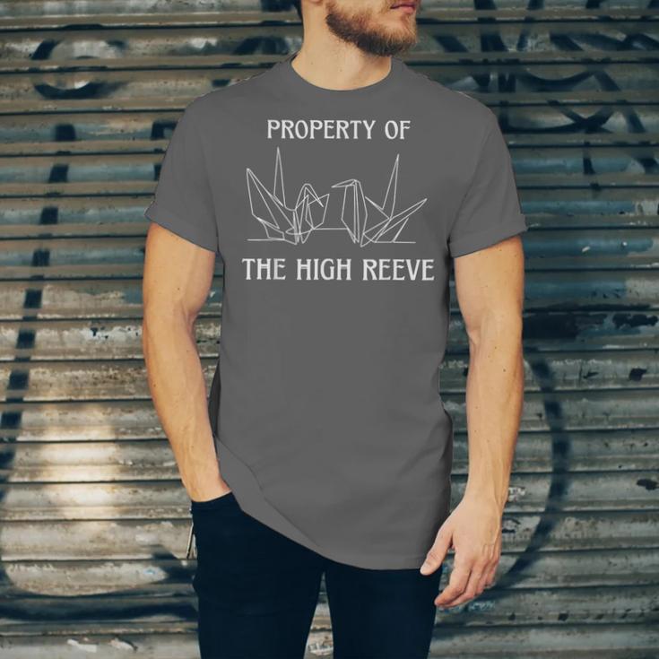 Property Of The High Reeve Bookish Manacled Dark Romance Unisex Jersey T-Shirt