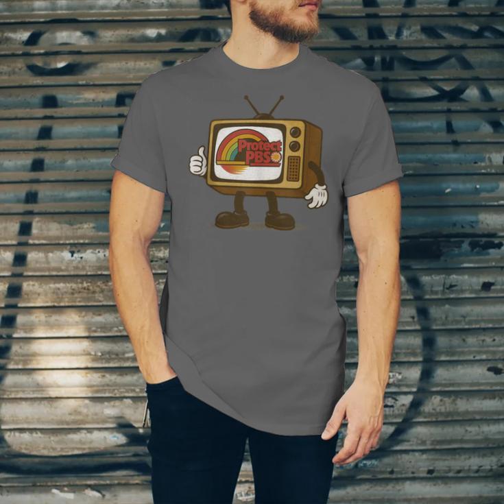 Protect PBS 80s Nostalgia Television Shirt Unisex Jersey T-Shirt Protect PBS 80s Nostalgia Television Shirt Unisex Jersey T-Shirt