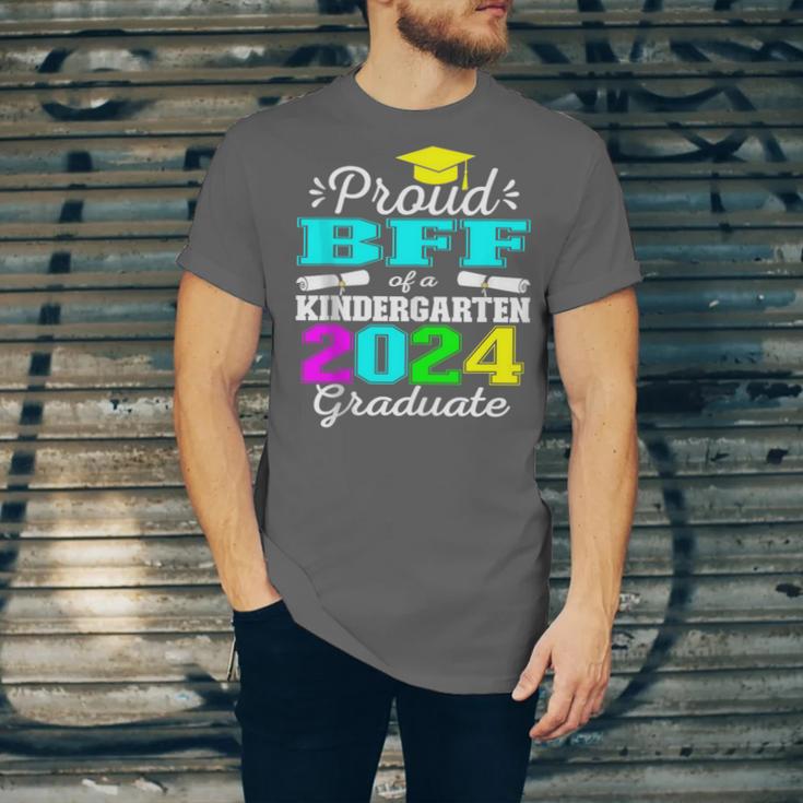 Proud Bff Of Kindergarten Graduate 2024 Graduation Bff Unisex Jersey T-Shirt