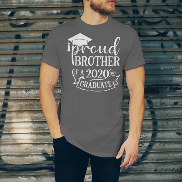 Proud Brother Of a 2020 Graduate Graduation Class Unisex Jersey T-Shirt