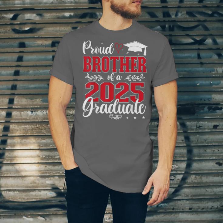 Proud Brother Of A Class Of 2025 Graduate Senior Graduation Unisex Jersey T-Shirt