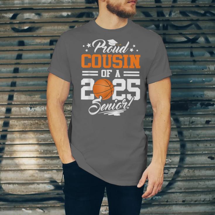 Proud Cousin Of A 2025 Senior Basketball Graduation Unisex Jersey T-Shirt