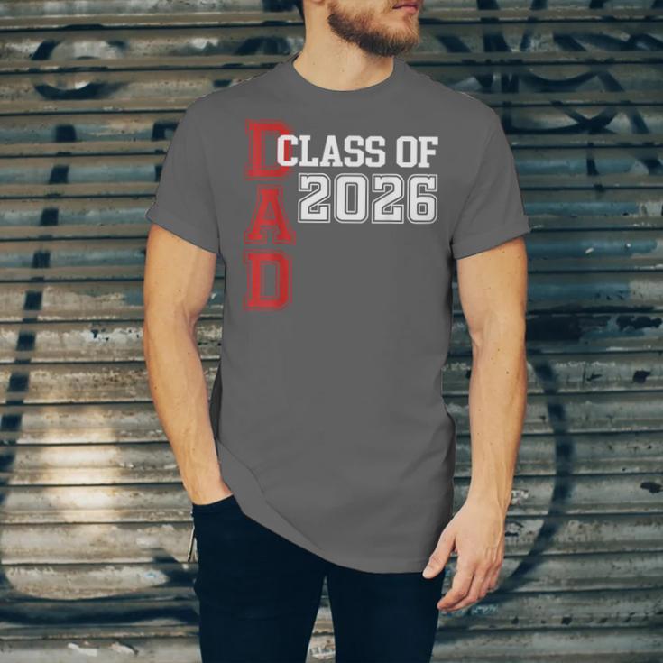 Proud Dad Of A 2026 Graduate Grad Senior Father Graduation Unisex Jersey T-Shirt