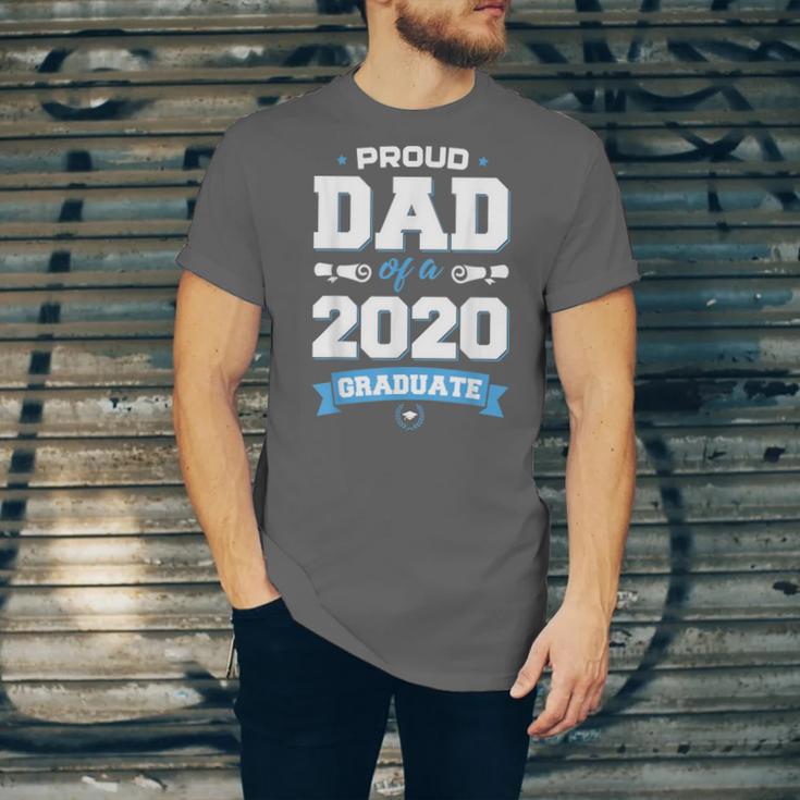 Proud Dad Of A Class Of 2020 Graduate TShirt Graduation Unisex Jersey T-Shirt