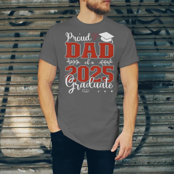 Proud Dad Of a Class Of 2025 Graduate For Graduation Unisex Jersey T-Shirt