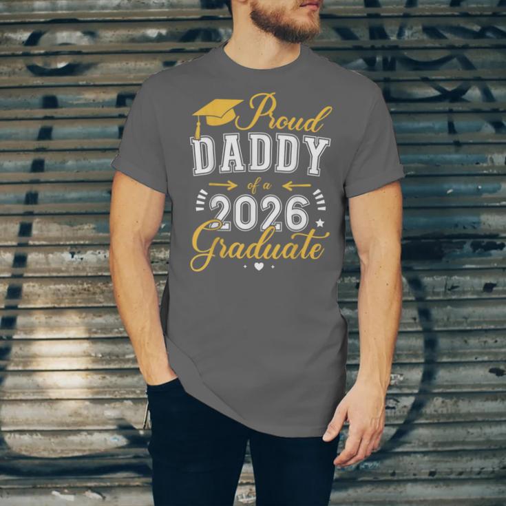 Proud Daddy Of a Class Of 2026 Graduate For Graduation Unisex Jersey T-Shirt