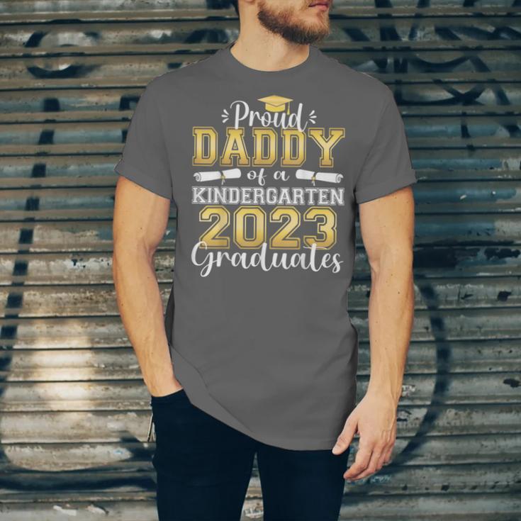 Proud Daddy Of Kindergarten Graduate 2023 Graduation Daddy Unisex Jersey T-Shirt