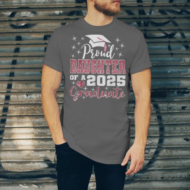 Proud Daughter Of 2025 College Graduate Family Graduation Unisex Jersey T-Shirt