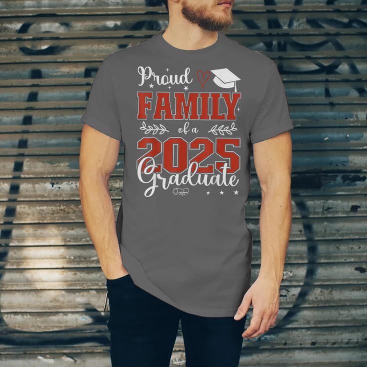 Proud Family Of a Class Of 2025 Graduate For Graduation Unisex Jersey T-Shirt