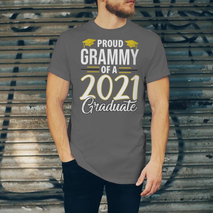 Proud Grammy Of A 2021 Graduate Graduation Clothes MBA PhD Unisex Jersey T-Shirt