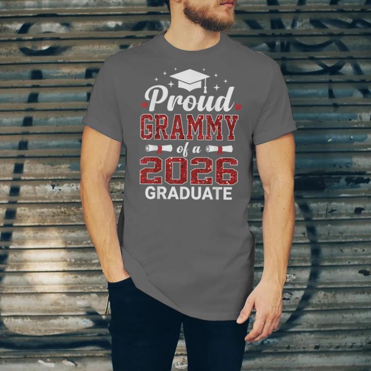 Proud Grammy Of A 2026 Graduate Class Of Graduation Unisex Jersey T-Shirt