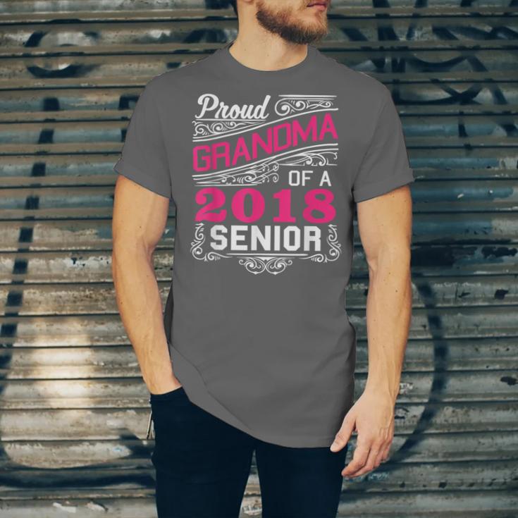 Proud Grandma Of a 2018 Senior Tshirt Graduation Unisex Jersey T-Shirt