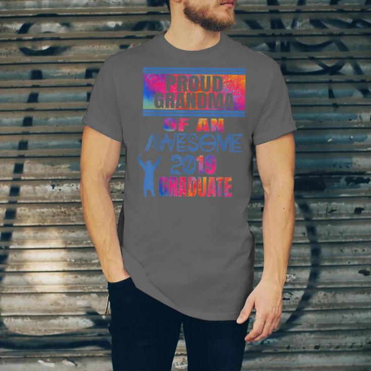 Proud Grandma Of A 2019 Graduate Senior Class Graduation Unisex Jersey T-Shirt