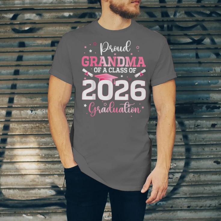 Proud Grandma Of A 2026 Senior Class Of 2026 Graduation Unisex Jersey T-Shirt