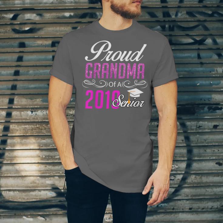 Proud GRANDMA Of A Class 2019 Senior Graduation Unisex Jersey T-Shirt