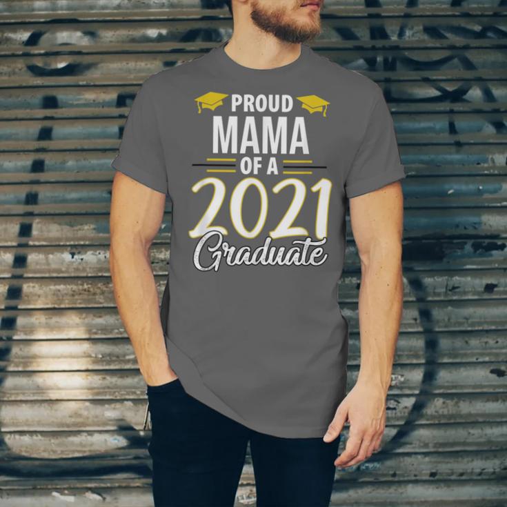 Proud Mama Of A 2021 Graduate Graduation Clothes MBA PhD Unisex Jersey T-Shirt