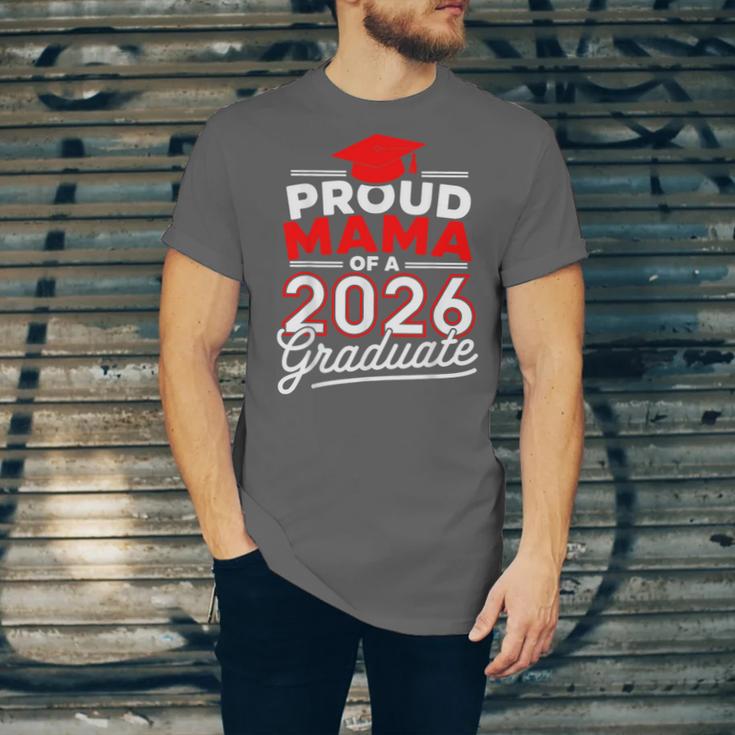 Proud Mama Of A 2026 Graduate Class Of 2026 Mom Graduation Unisex Jersey T-Shirt
