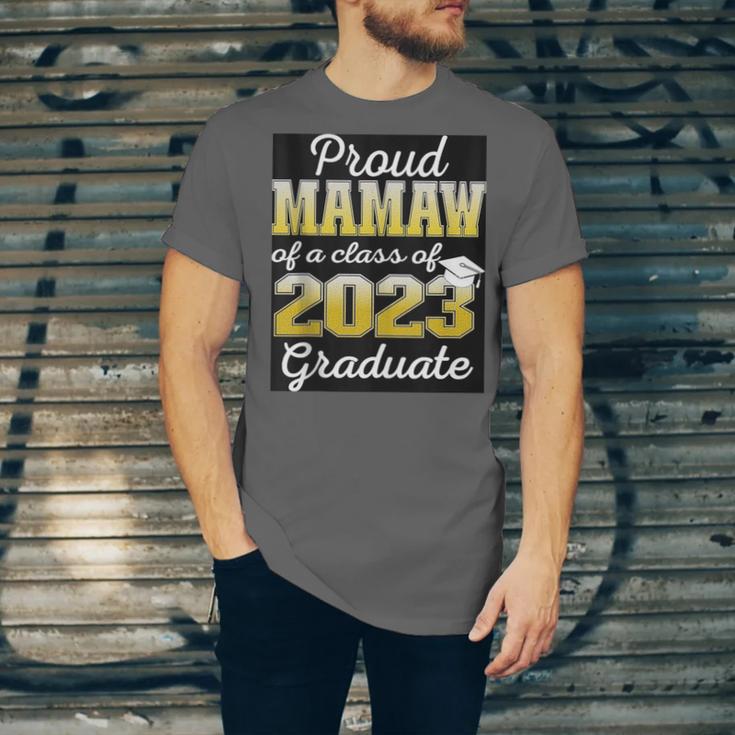 Proud Mamaw Of 2023 Graduate Class 2023 Graduation Family Unisex Jersey T-Shirt