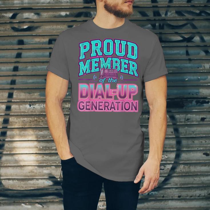 Proud Member Of The Dial Up Club Tech Nostalgia Top Unisex Jersey T-Shirt