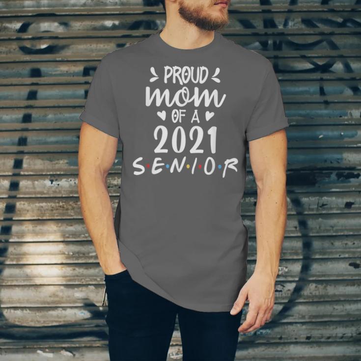 Proud Mom Of a 2021 Senior Graduation Unisex Jersey T-Shirt