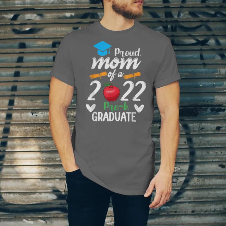 Proud Mom Of 2022 Pre K Graduate Graduation Unisex Jersey T-Shirt