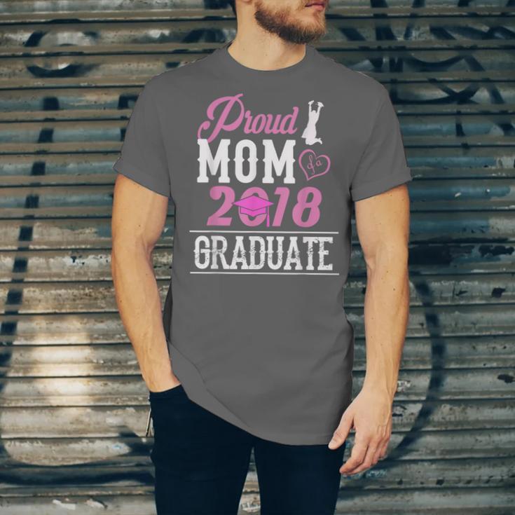 Proud Mom Of A Class 2018 GraduateShirt Graduation Unisex Jersey T-Shirt
