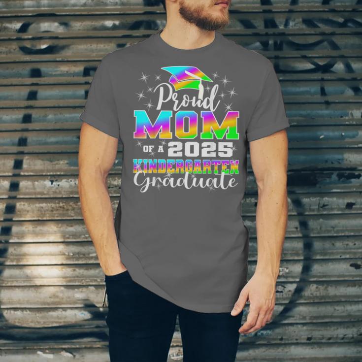 Proud Mom Of Kindergarten Graduate 2025 Graduation Mom Unisex Jersey T-Shirt