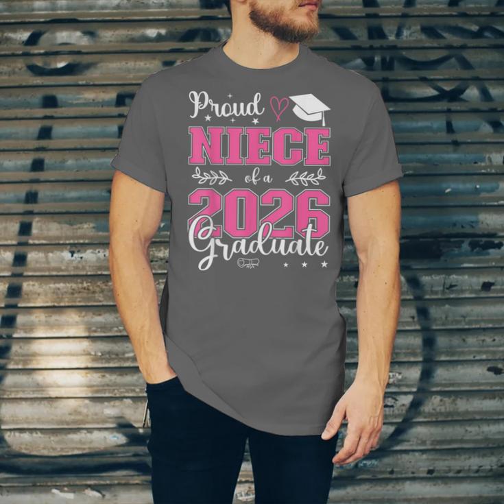 Proud Niece Of a Class Of 2026 Graduate For Graduation Unisex Jersey T-Shirt