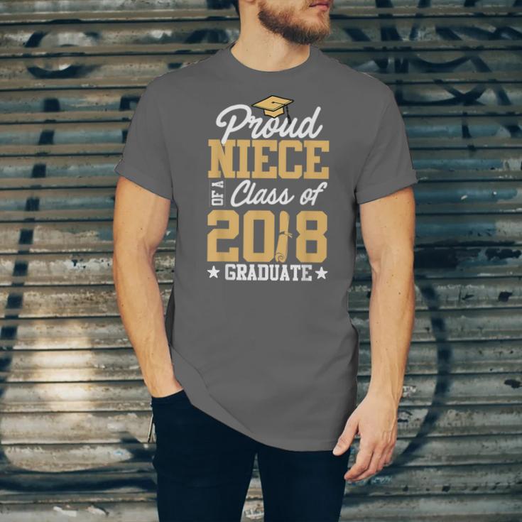 Proud Niece Graduation Shirts For Family 2018 Unisex Jersey T-Shirt