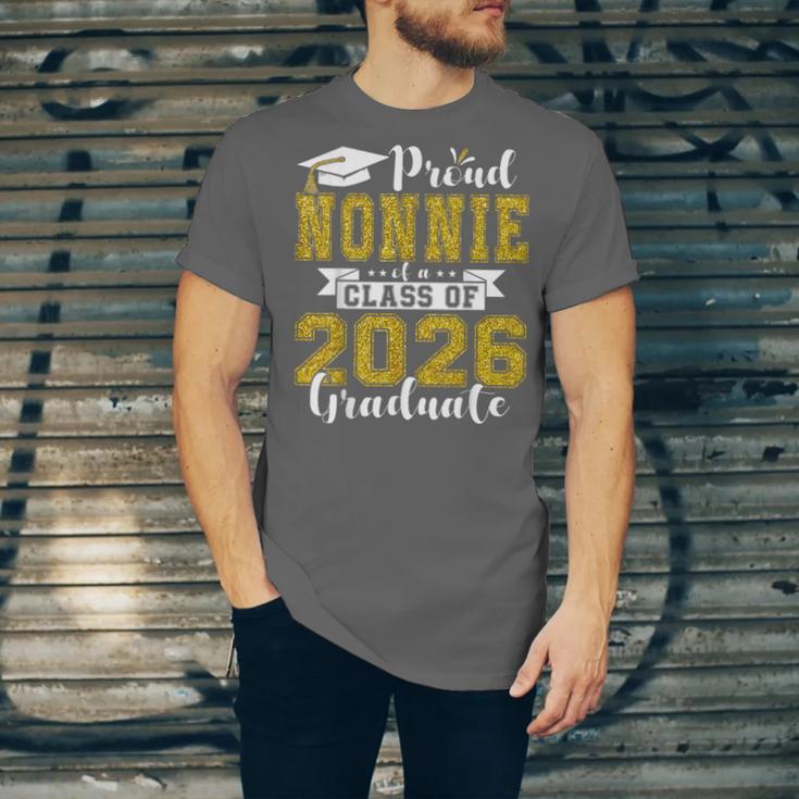 Proud Nonnie Of a Class Of 2026 Graduate Graduation 2026 Unisex Jersey T-Shirt