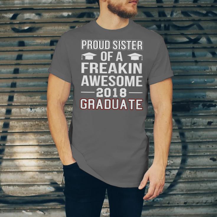 Proud Sister Of A 2018 Graduate Senior GraduationShirt Unisex Jersey T-Shirt