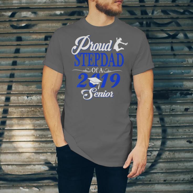 Proud STEPDAD Of A Class 2019 Senior Tshirt Graduation Unisex Jersey T-Shirt