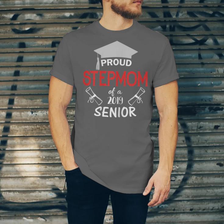 Proud Stepmom Of a 2019 Senior Graduation Family Unisex Jersey T-Shirt