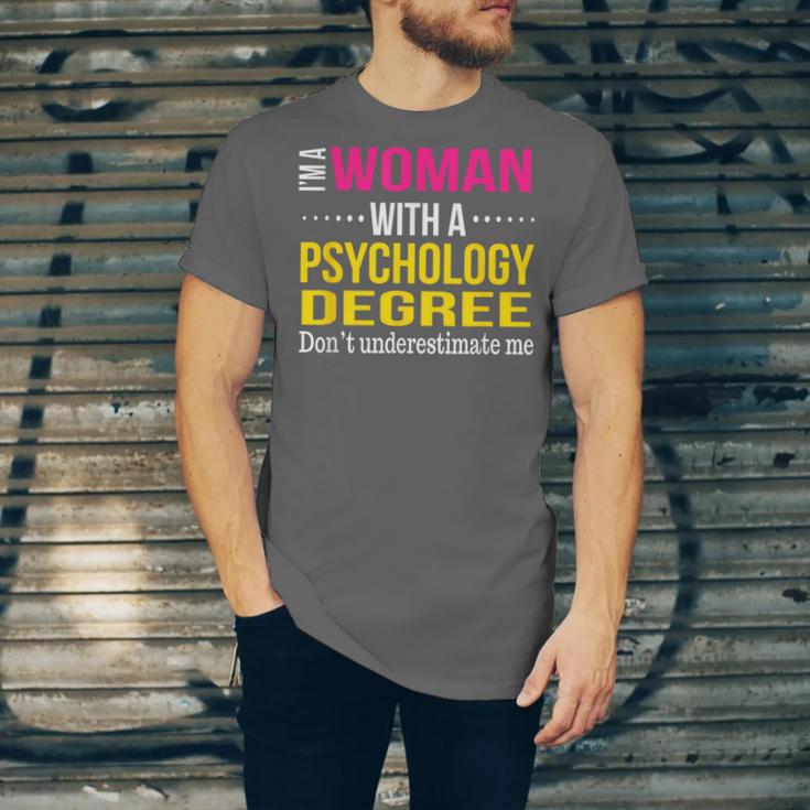 Psychology Degree Major Graduation 2024 Psychologist PsyD Unisex Jersey T-Shirt