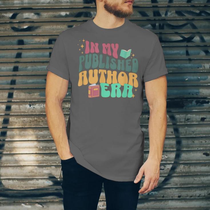 In My Published Author Era Cute Book Lover Writer Retro Tee Unisex Jersey T-Shirt