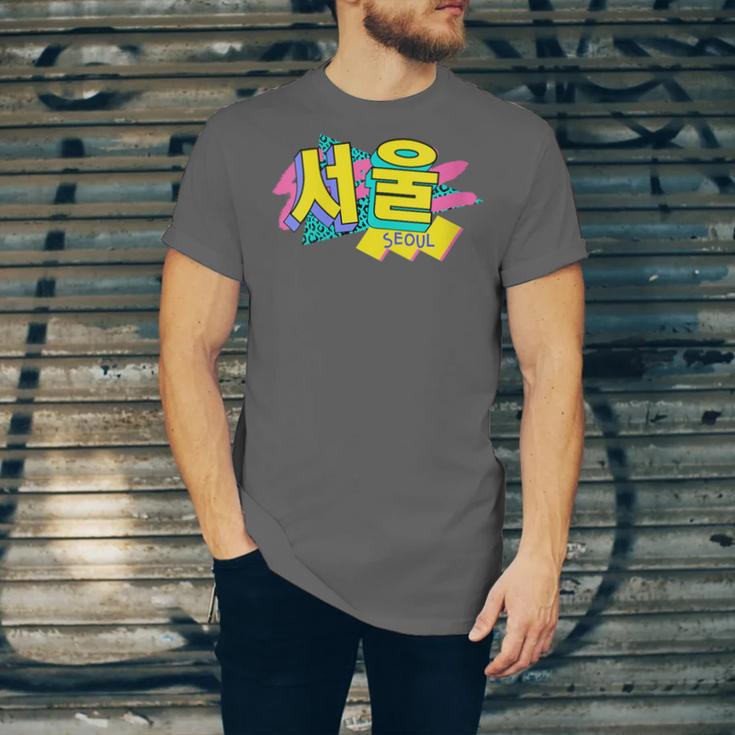 Rad Retro Seoul 90s Style Vintage South Korea 90s Nostalgia Unisex Jersey T-Shirt Rad Retro Seoul 90s Style Vintage South Korea 90s Nostalgia Unisex Jersey T-Shirt